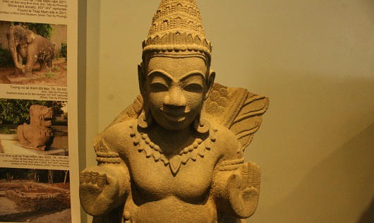 Độc đáo linh vật Chàm tại Bảo tàng cổ vật cung đình Huế