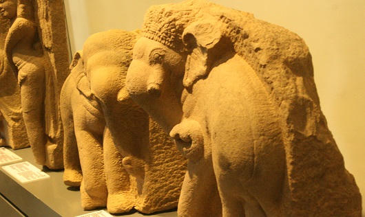 Độc đáo linh vật Chàm tại Bảo tàng cổ vật cung đình Huế