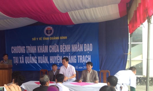 Quảng Bình: Khám bệnh và cấp phát thuốc miễn phí cho hộ chính sách và người nghèo 