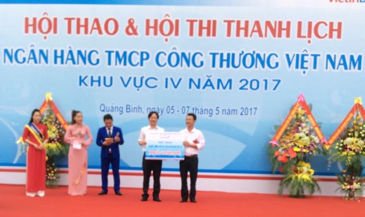Quảng Bình:  Sôi nổi Khai mạc Hội thao Ngân hàng Vietinbank 