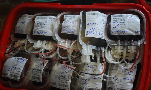 Huế: Hàng ngàn bạn trẻ hăng hái đi hiến máu giữa trời nóng bức