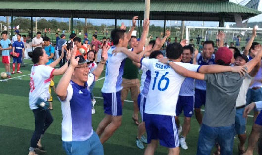 Bế mạc Giải bóng đá báo chí miền Trung lần 4 năm 2017