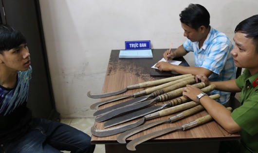 Huế: Kịp thời ngăn chặn nhóm đối tượng dùng hung khí giải quyết mâu thuẫn