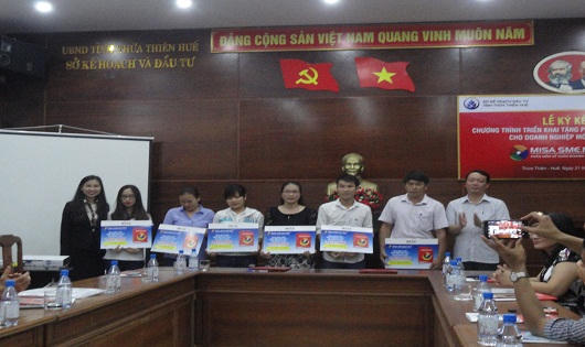 TT - Huế: Công ty Cổ phần MISA và Sở KH&ĐT triển khai tặng phần mềm cho doanh nghiệp