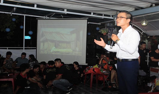 Đoàn thanh niên Sở Tư pháp Quảng Trị tham gia tổ chức đêm nhạc vì trẻ em nghèo