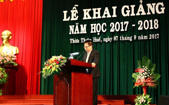 Trường Đại học luật - Đại học Huế khai giảng năm học mới