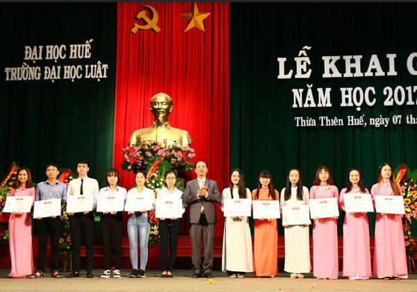 Trường Đại học luật - Đại học Huế khai giảng năm học mới