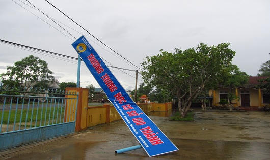 Gần 2000 ha “vàng trắng” ở Quảng Trị tiêu tan sau bão số 10