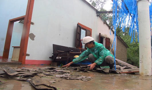 Gần 2000 ha “vàng trắng” ở Quảng Trị tiêu tan sau bão số 10