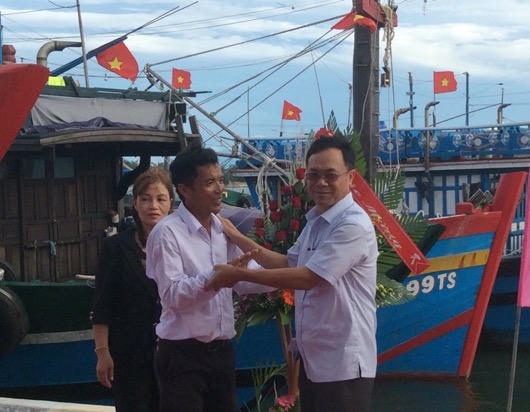 Huế: Đưa Tàu vỏ thép thứ 3 theo Nghị định 67 đi vào khai thác