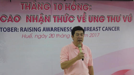 'Tháng 10 Hồng' tại Trung tâm Ung Bướu – Bệnh viện TW Huế