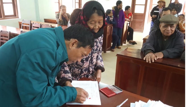 Trợ cấp một lần cho các đối tượng có công với cách mạng