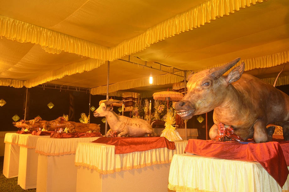 Trang nghiêm tái hiện lễ tế đàn Xã Tắc