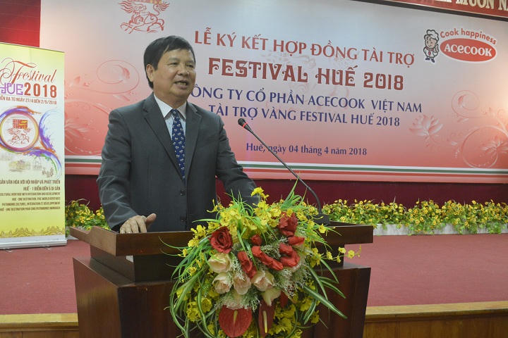 Acecook Việt Nam tài trợ 3,3 tỷ đồng cho Festival Huế 2018