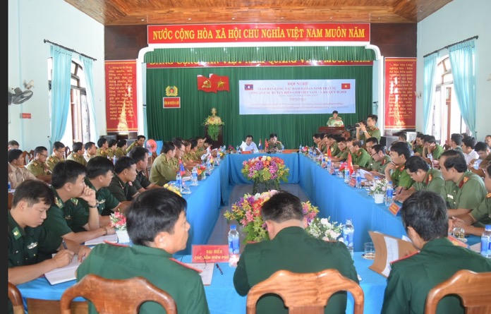 Công an Việt Nam - Lào đảm bảo an ninh trật tự trên tuyến biên giới 