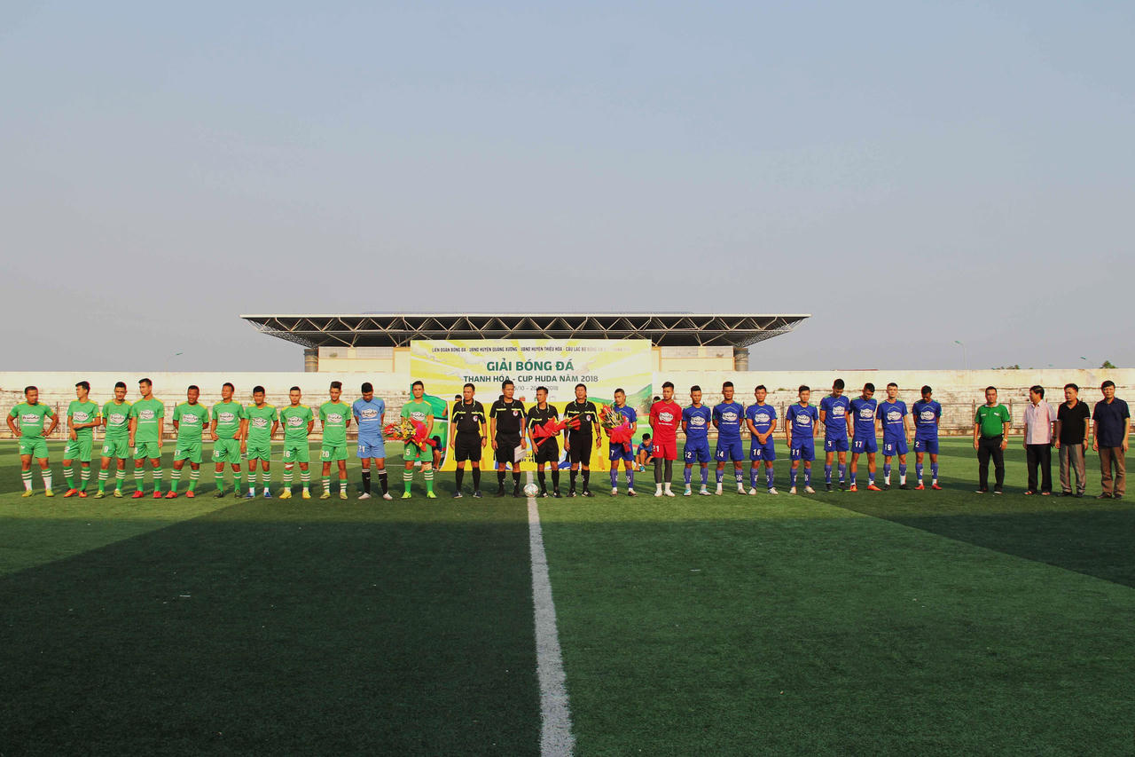 Khai mạc Giải Bóng đá Thanh Hóa – Cúp Huda 2018