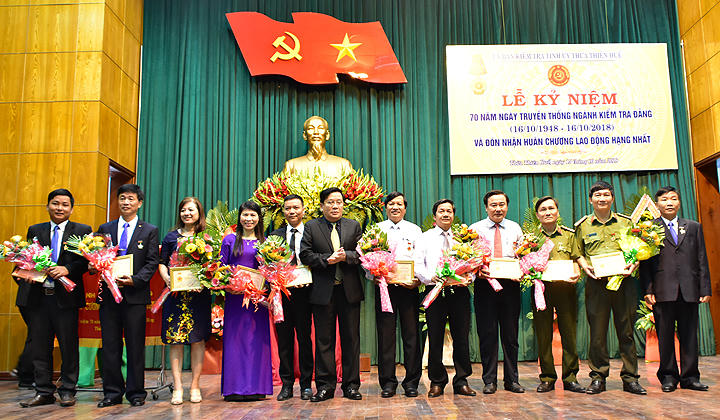 Huế: Kỷ niệm 70 năm Ngày Truyền thống kiểm tra Đảng 