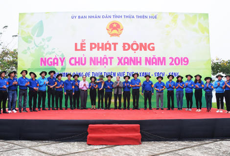 Thừa Thiên Huế phát động 'Ngày Chủ nhật xanh'