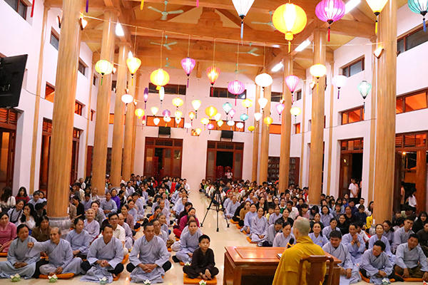 Toàn cảnh Đại lễ Cầu an tại ngôi chùa cổ bậc nhất miền Trung