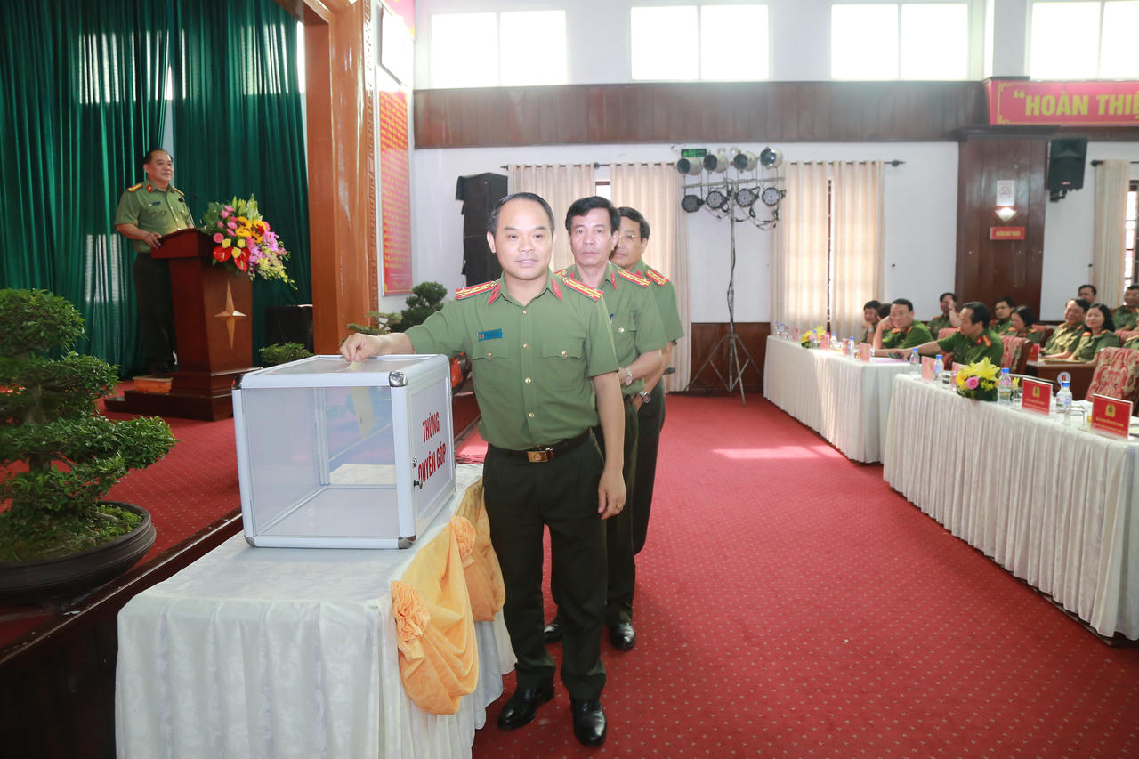 Cụm Thi đua số 5, Bộ Công an ký kết giao ước thi đua năm 2019 