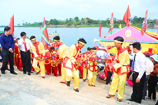 Quảng Bình: Khai hội Di tích lịch sử Quốc Gia chùa Hoằng Phúc