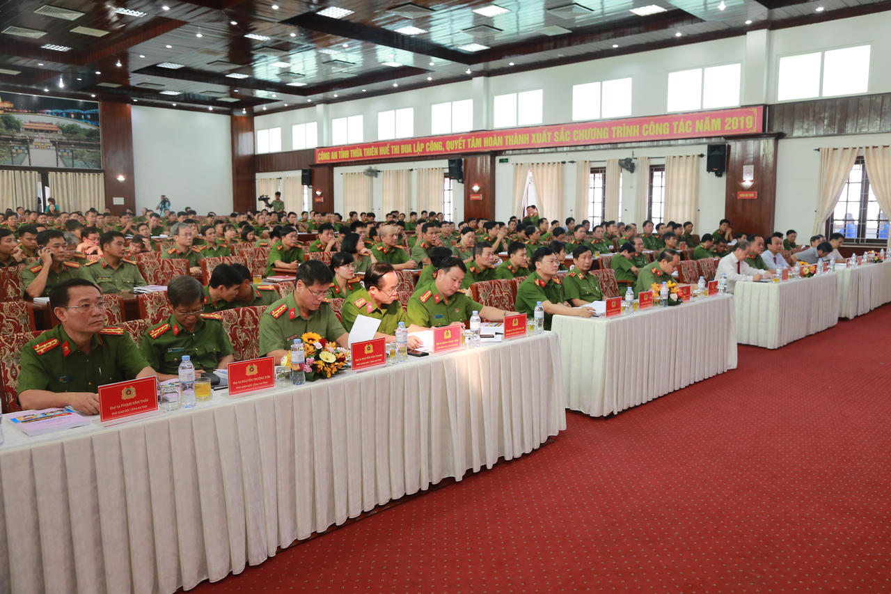 Công an Thừa Thiên Huế tổ chức Hội nghị Nâng cao chất lượng Cảnh sát khu vực 