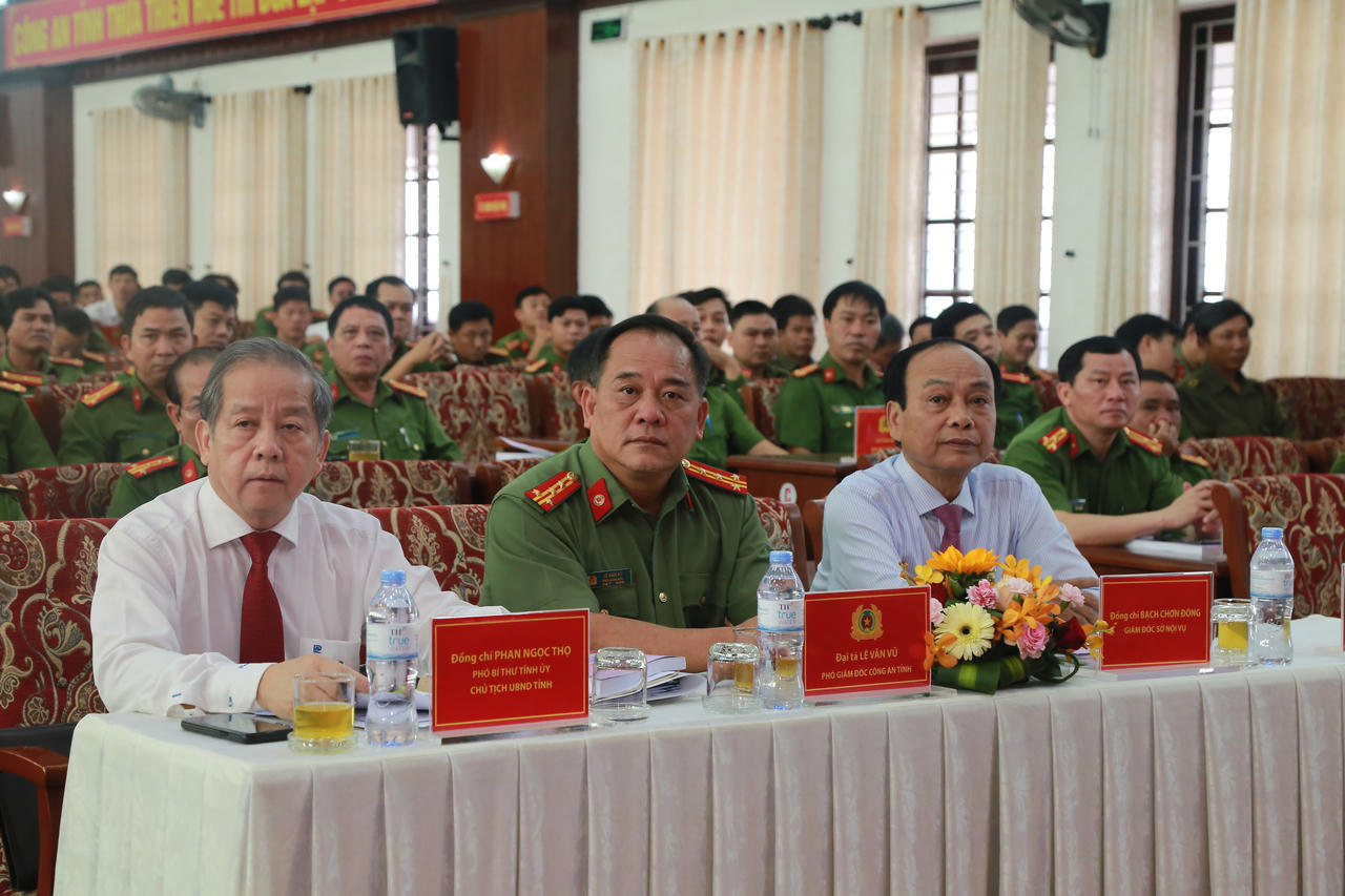 Công an Thừa Thiên Huế tổ chức Hội nghị Nâng cao chất lượng Cảnh sát khu vực 