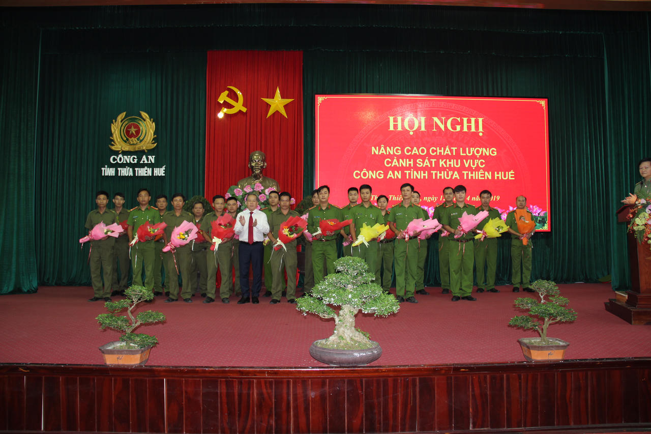 Công an Thừa Thiên Huế tổ chức Hội nghị Nâng cao chất lượng Cảnh sát khu vực 