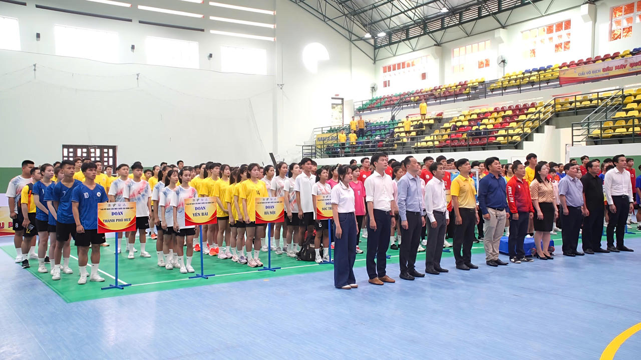 Khai mạc Giải vô địch Cầu mây các đội tuyển xuất sắc quốc gia năm 2025