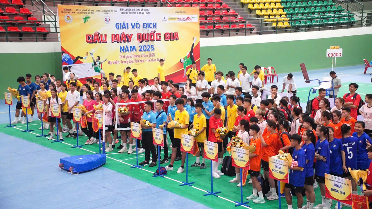 Khai mạc Giải vô địch Cầu mây các đội tuyển xuất sắc quốc gia năm 2025