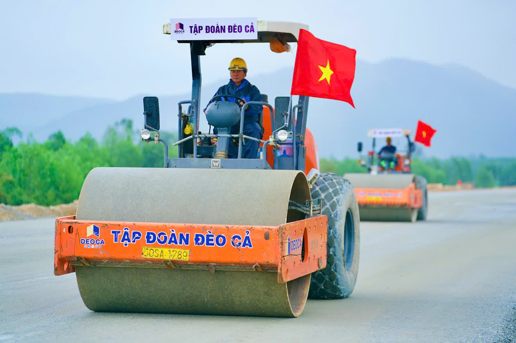 Chạy đua với thời gian trên công trường cao tốc Quảng Ngãi – Hoài Nhơn