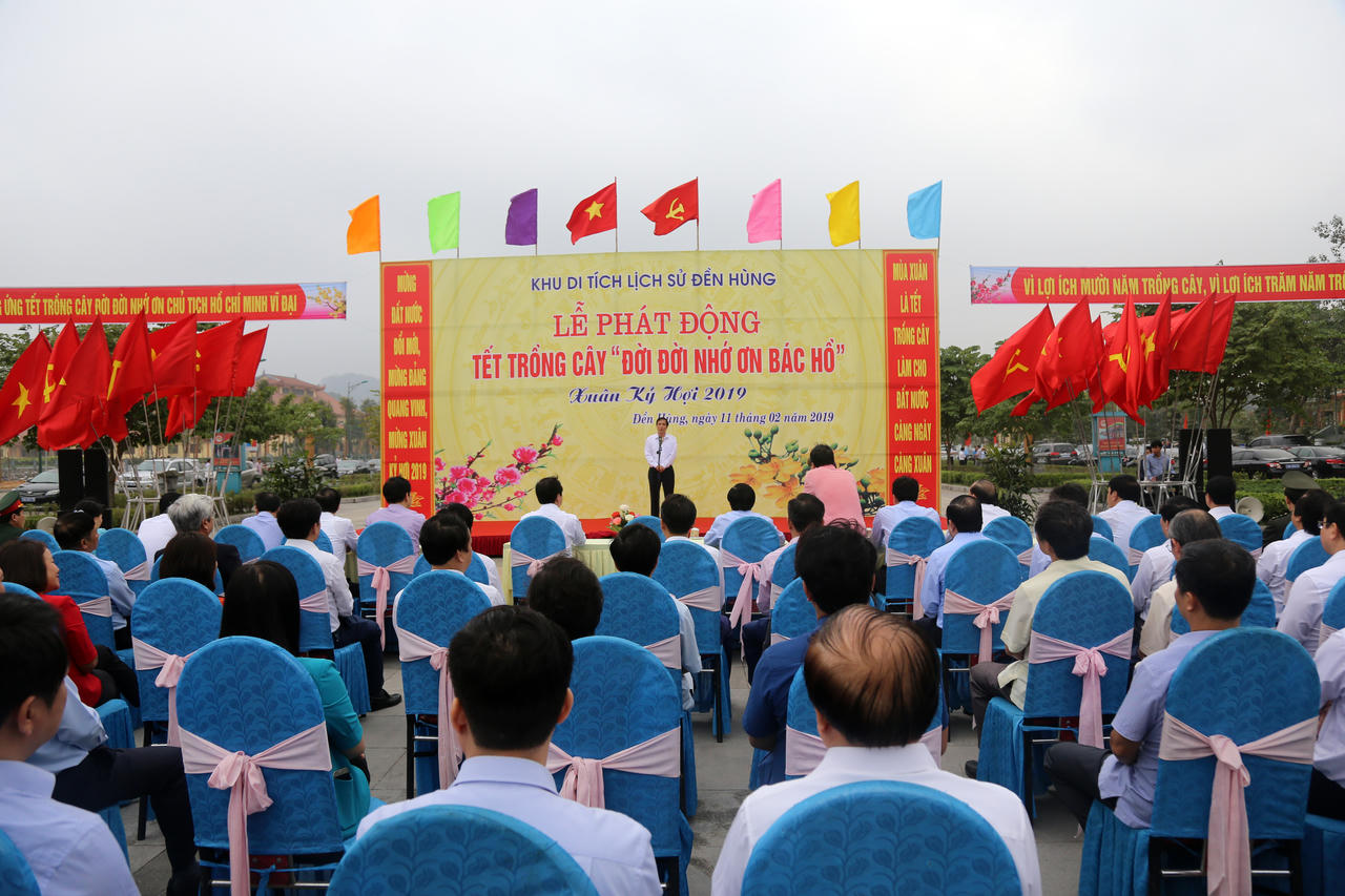 Phú Thọ phát động tết trồng cây xuân Kỷ Hợi 2019