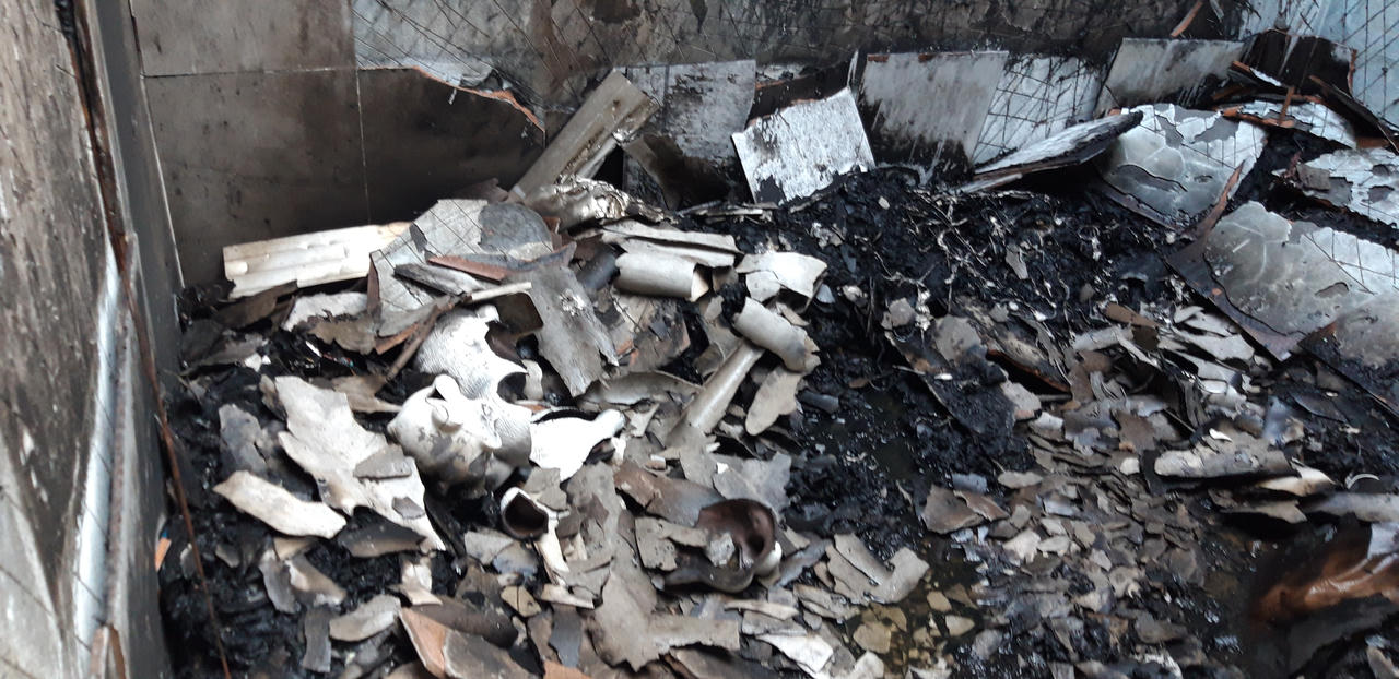 Hỏa hoạn thiêu rụi căn nhà, người tâm thần may mắn thoát chết