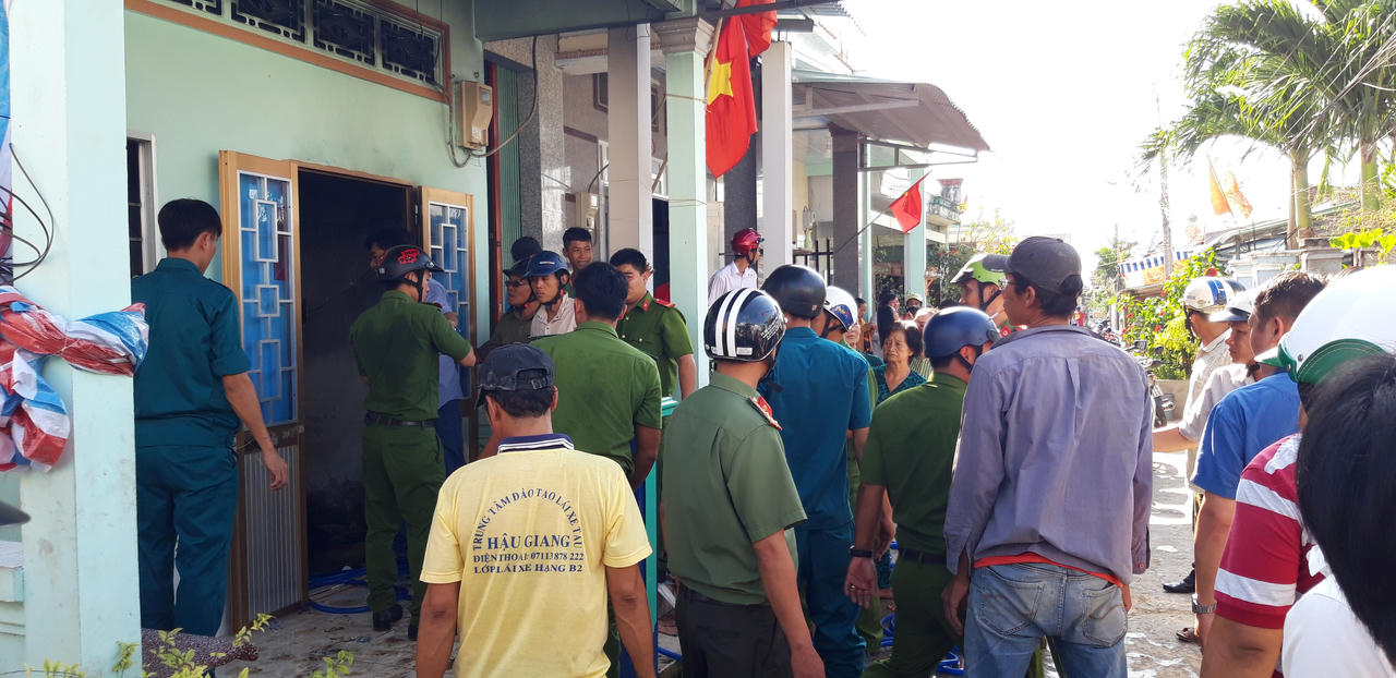 Hỏa hoạn thiêu rụi căn nhà, người tâm thần may mắn thoát chết