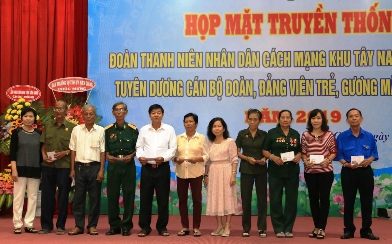 Họp mặt truyền thống Đoàn Thanh niên nhân dân Cách mạng Khu Tây Nam Bộ lần thứ 13 tại Kiên Giang