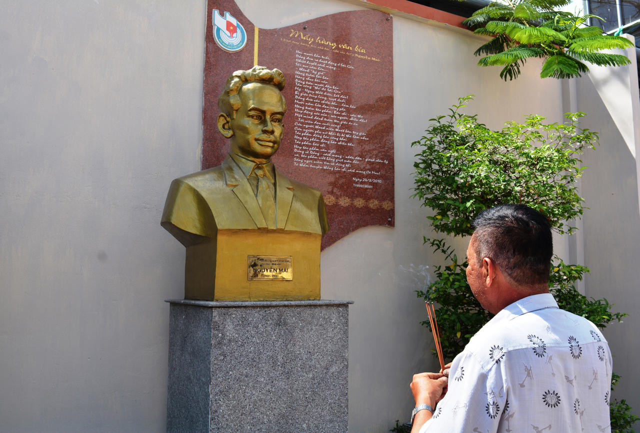 Báo Pháp luật Việt Nam sắp khởi công nhà tình nghĩa cho thân nhân Anh hùng Liệt sĩ, Nhà báo Nguyễn Mai 