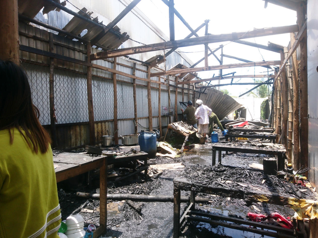 Cháy lớn do nổ bình gas ở Bạc Liêu