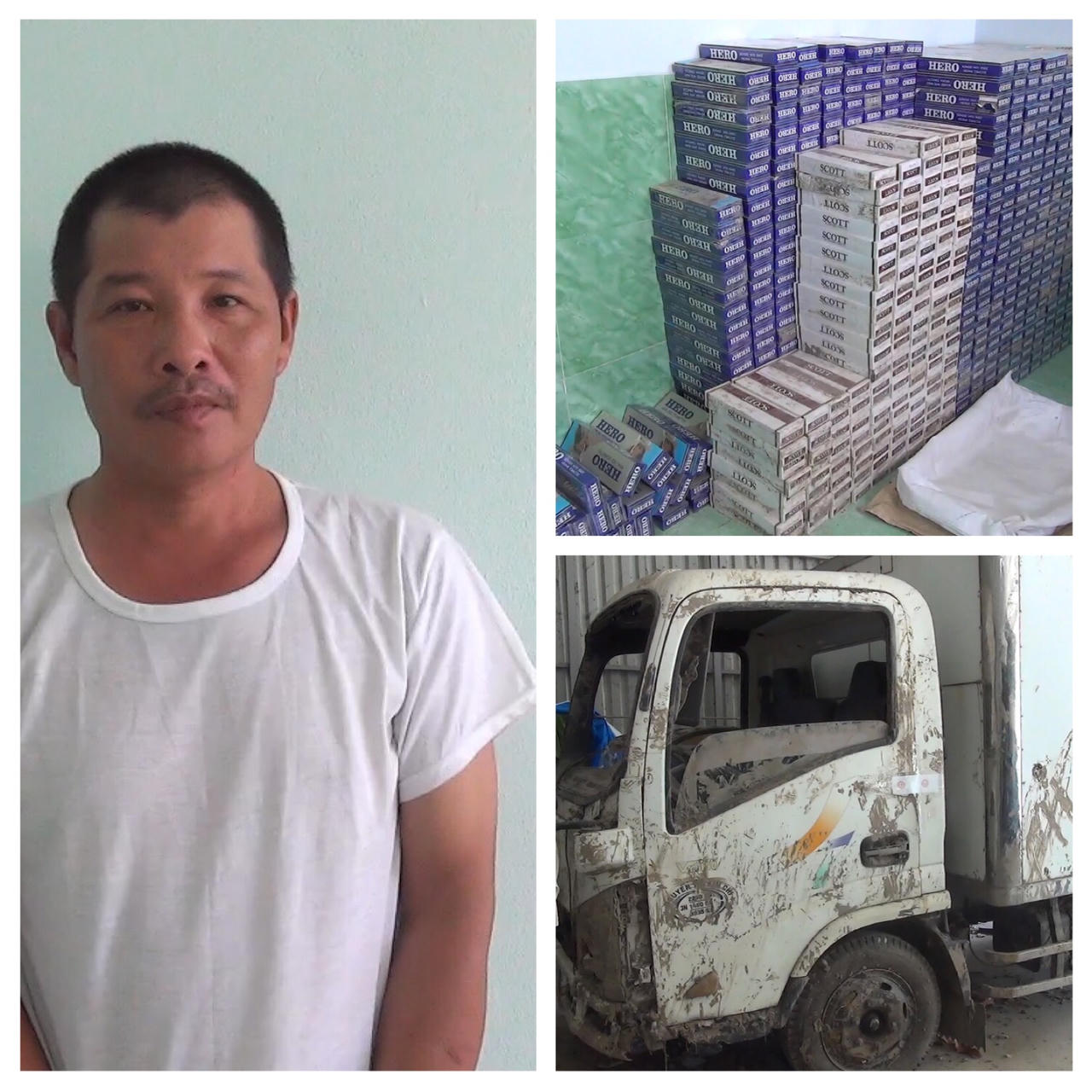 Tạm giam đối tượng vận chuyển hơn 16 ngàn bao thuốc lá lậu