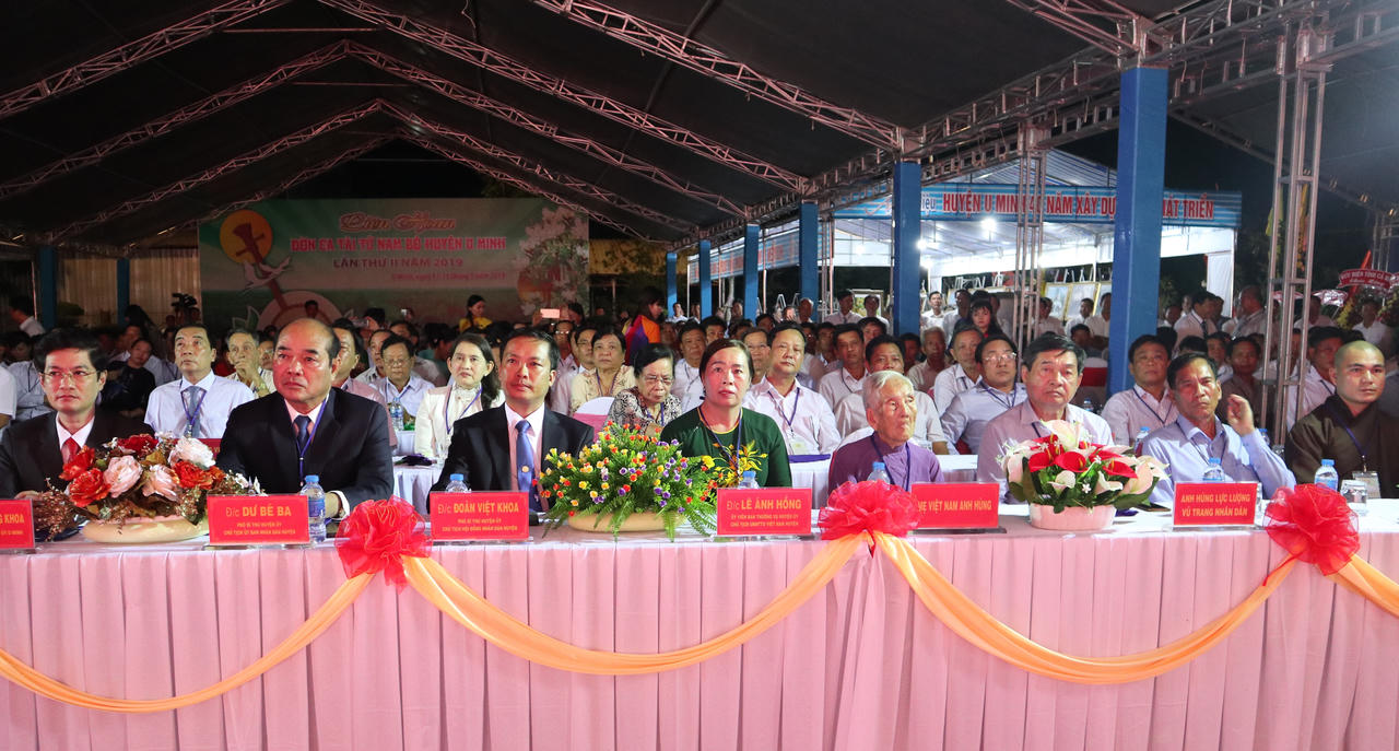 Long trọng kỷ niêm 40 năm ngày thành lập huyện U Minh