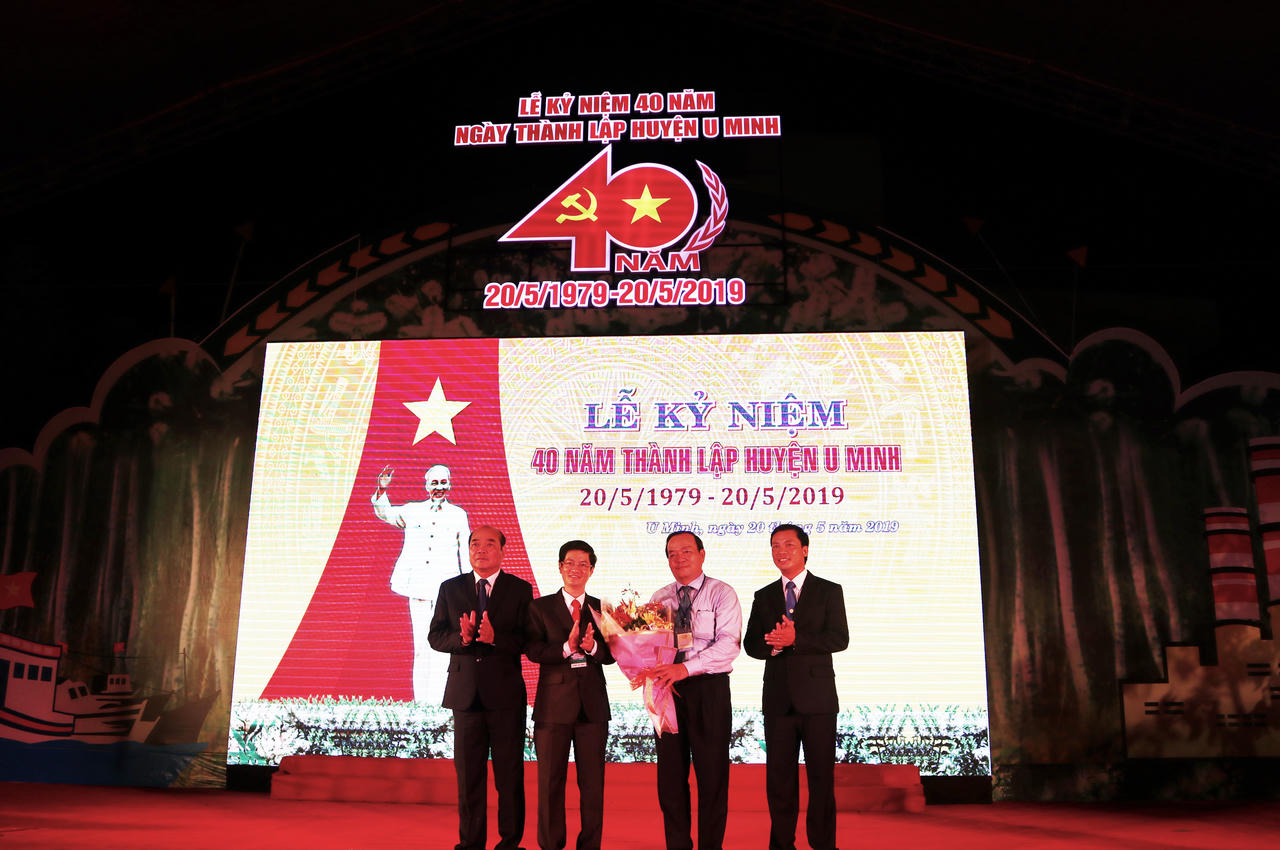 Long trọng kỷ niêm 40 năm ngày thành lập huyện U Minh
