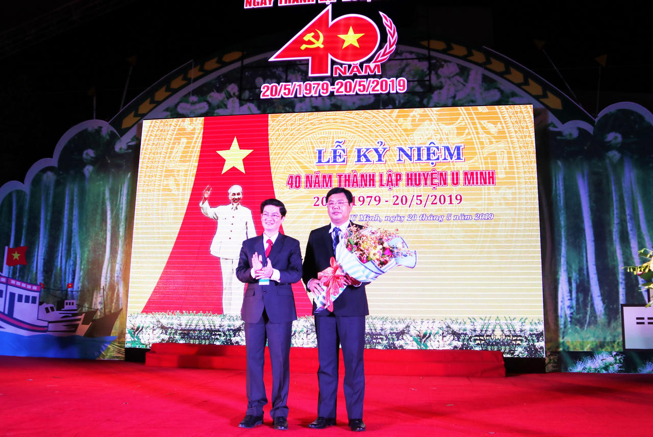 Long trọng kỷ niêm 40 năm ngày thành lập huyện U Minh