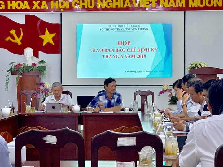 Vấn đề phòng chống dịch tả heo châu Phi “nóng” cuộc giao ban báo chí tháng 5/2019 tỉnh Kiên Giang