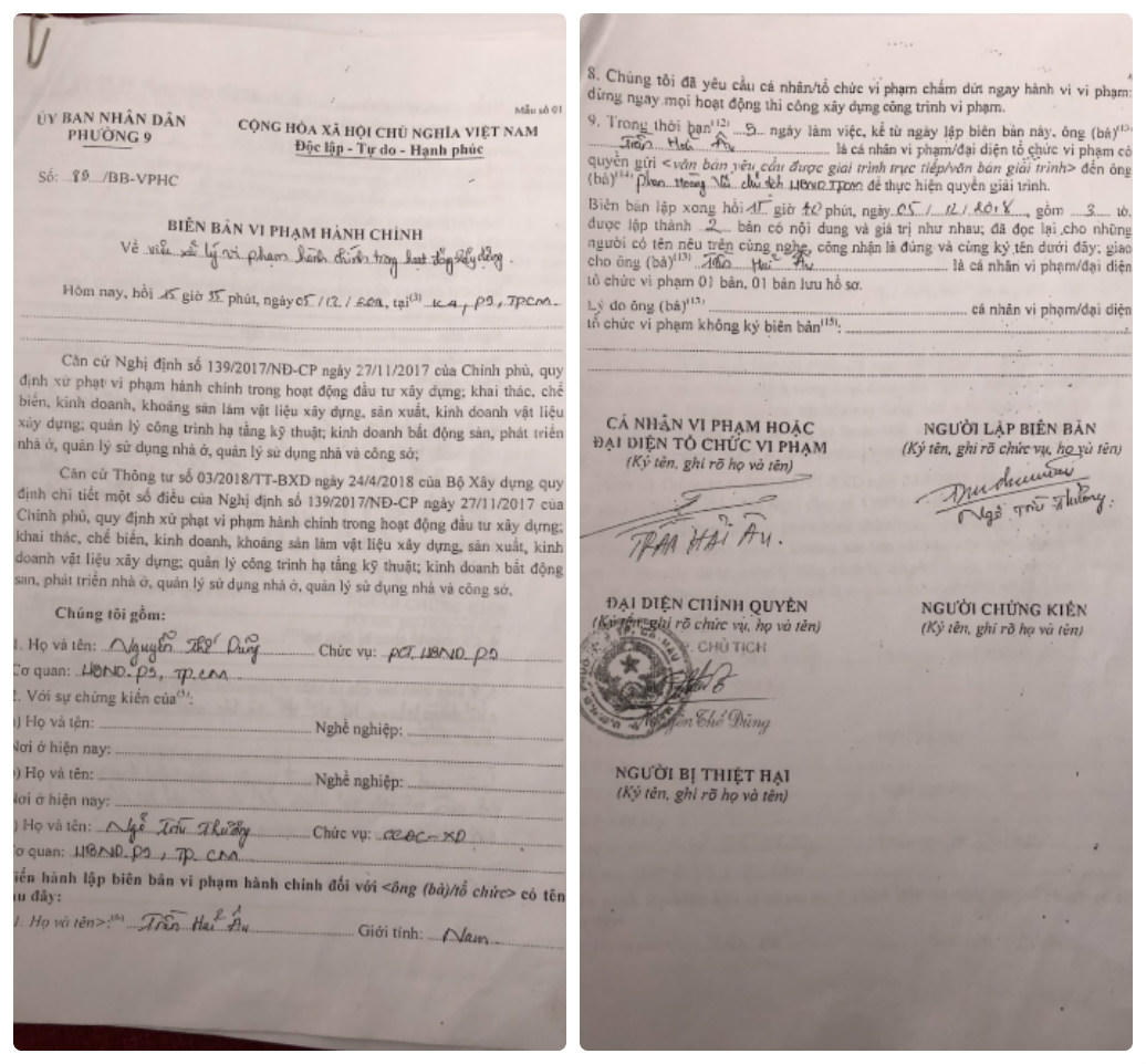 Cà Mau: Làm kệ sắt chứa gỗ tạp bị phạt xây dựng nhà ở trái phép?!