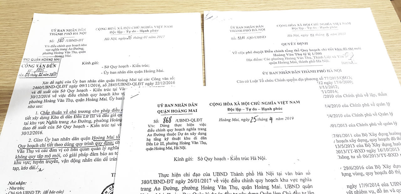 Hoàng Mai (Hà Nội): Cần sớm giải quyết dứt điểm vụ việc tại nghĩa trang Ao Đường