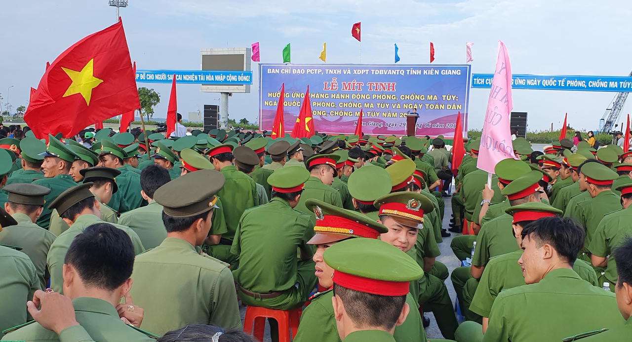 Kiên Giang hưởng ứng Tháng hành động phòng, chống ma túy, Ngày Quốc tế và Ngày toàn dân phòng chống ma túy