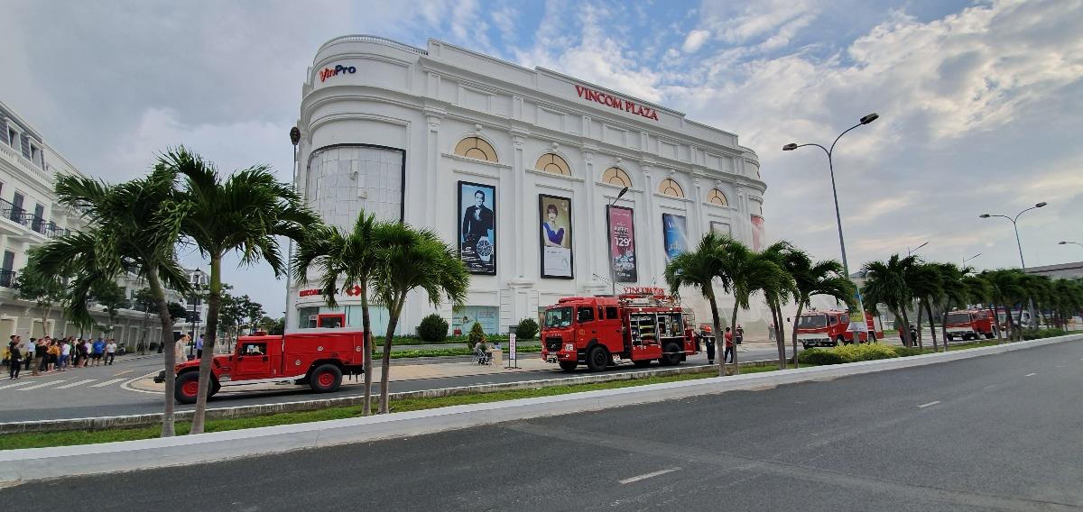 Kiên Giang diễn tập phương án chữa cháy, cứu nạn 