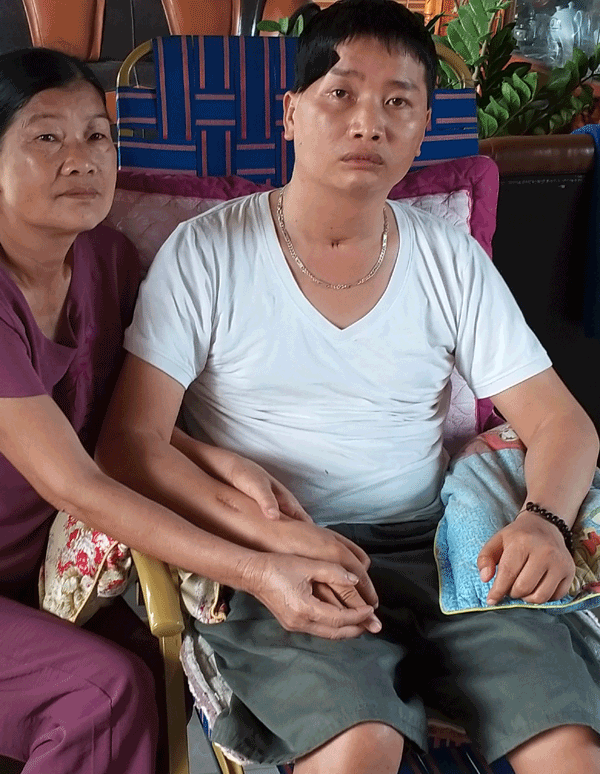 Gia cảnh thương tâm của trung úy cảnh sát biển bị tai nạn phải sống đời thực vật 