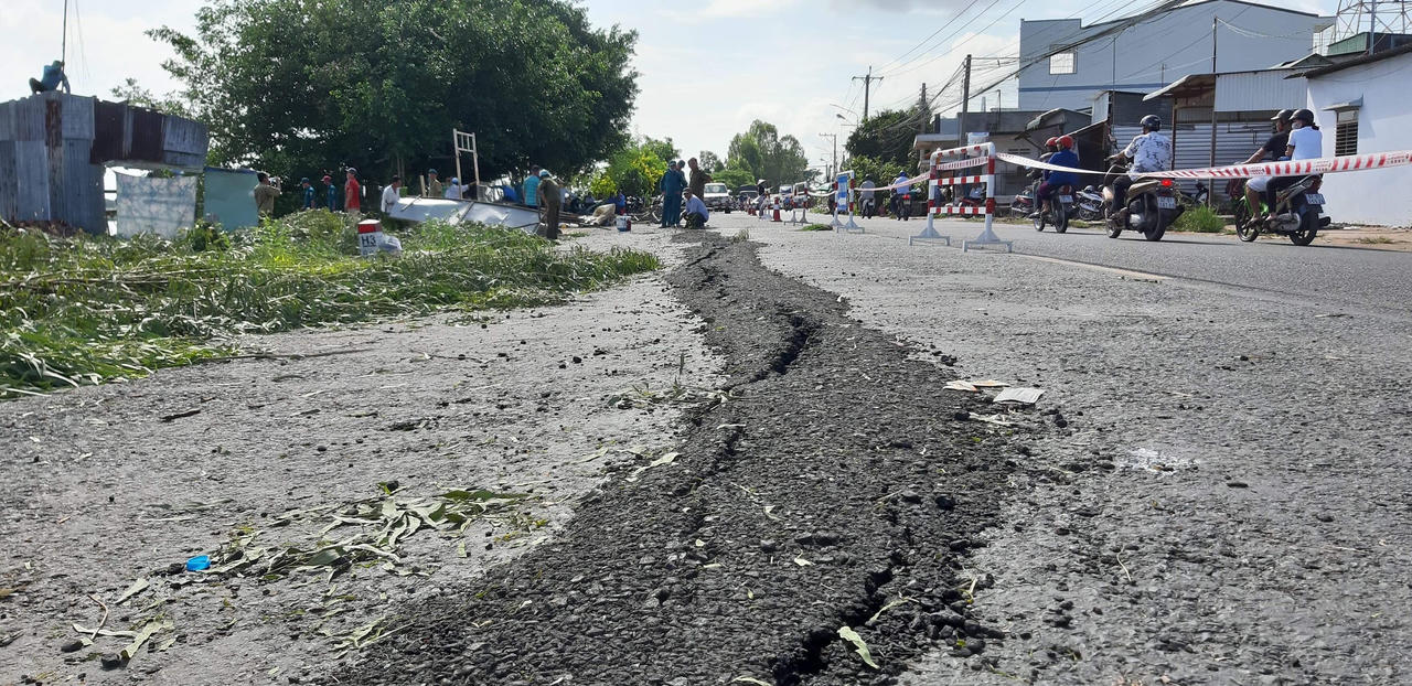 An Giang ban bố tình trạng khẩn cấp về nguy cơ sạt lở trên quốc lộ 91