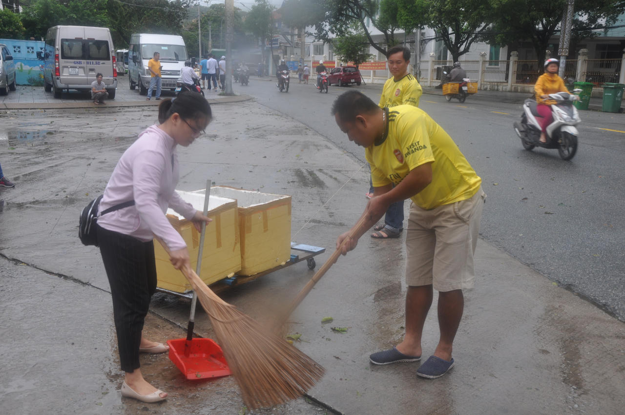 Hào hứng thực hiện Ngày vì môi trường Phú Quốc