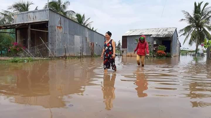 Bạc Liêu thiệt hại nặng nề do ảnh hưởng hoàn lưu bão số 3